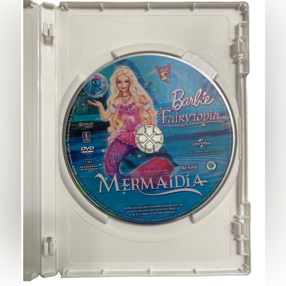 🎬 Barbie’s Mermaidia DVD 🎬 - Picture 2 of 3